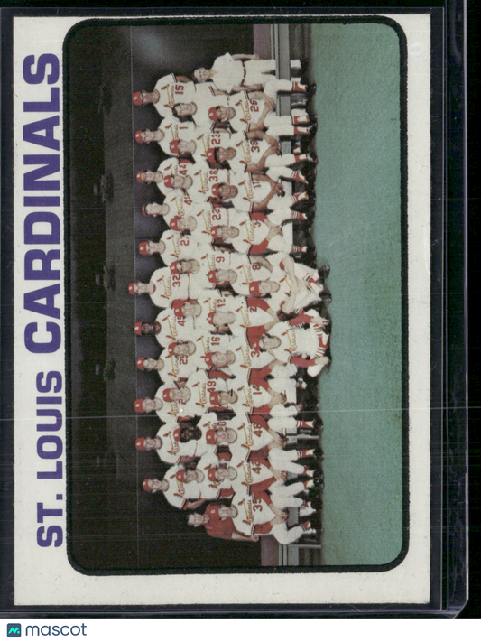 1973 Topps ST. LOUIS CARDINALS #219 (EX-EX/MT)