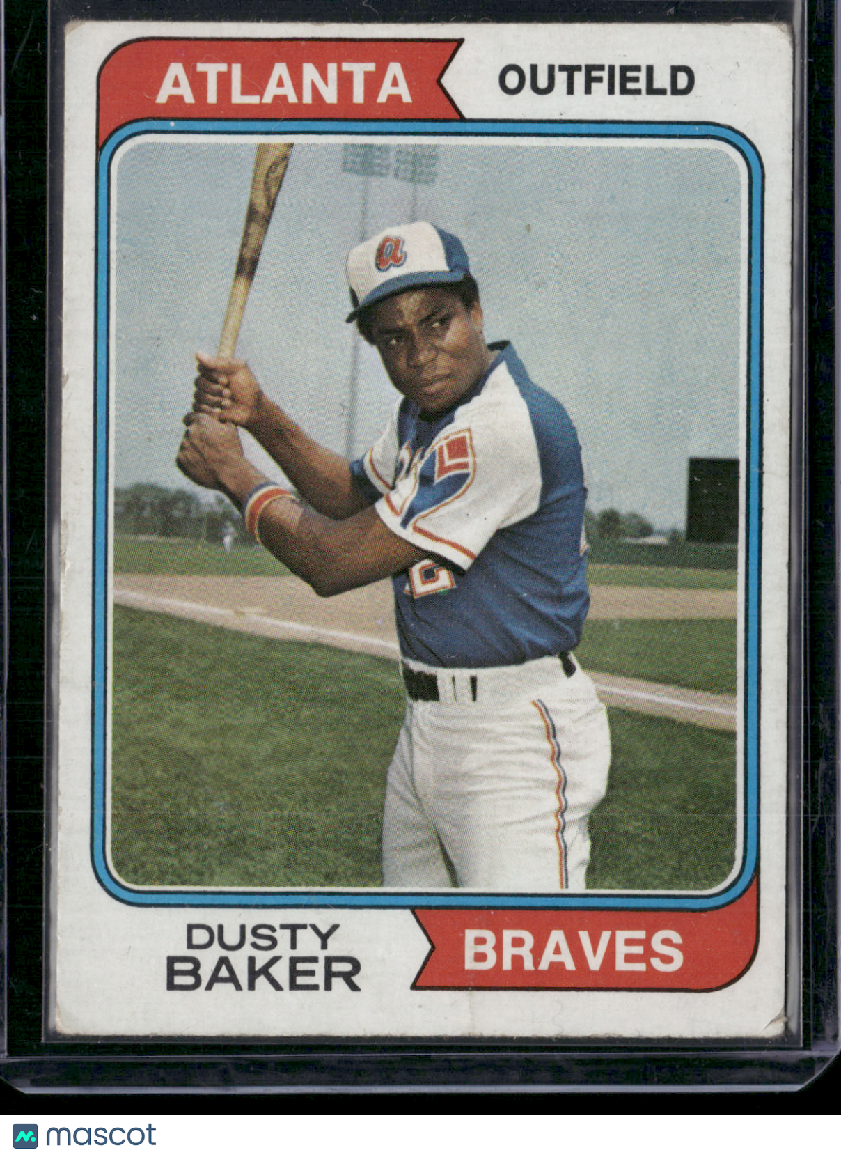 1974 Topps DUSTY BAKER #320 Light Wrinkles (VG)
