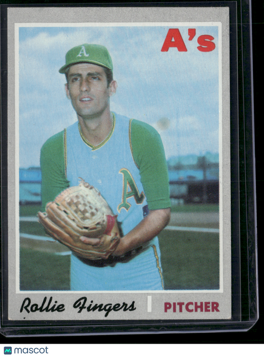 1970 Topps ROLLIE FINGERS #502 (VG/EX)