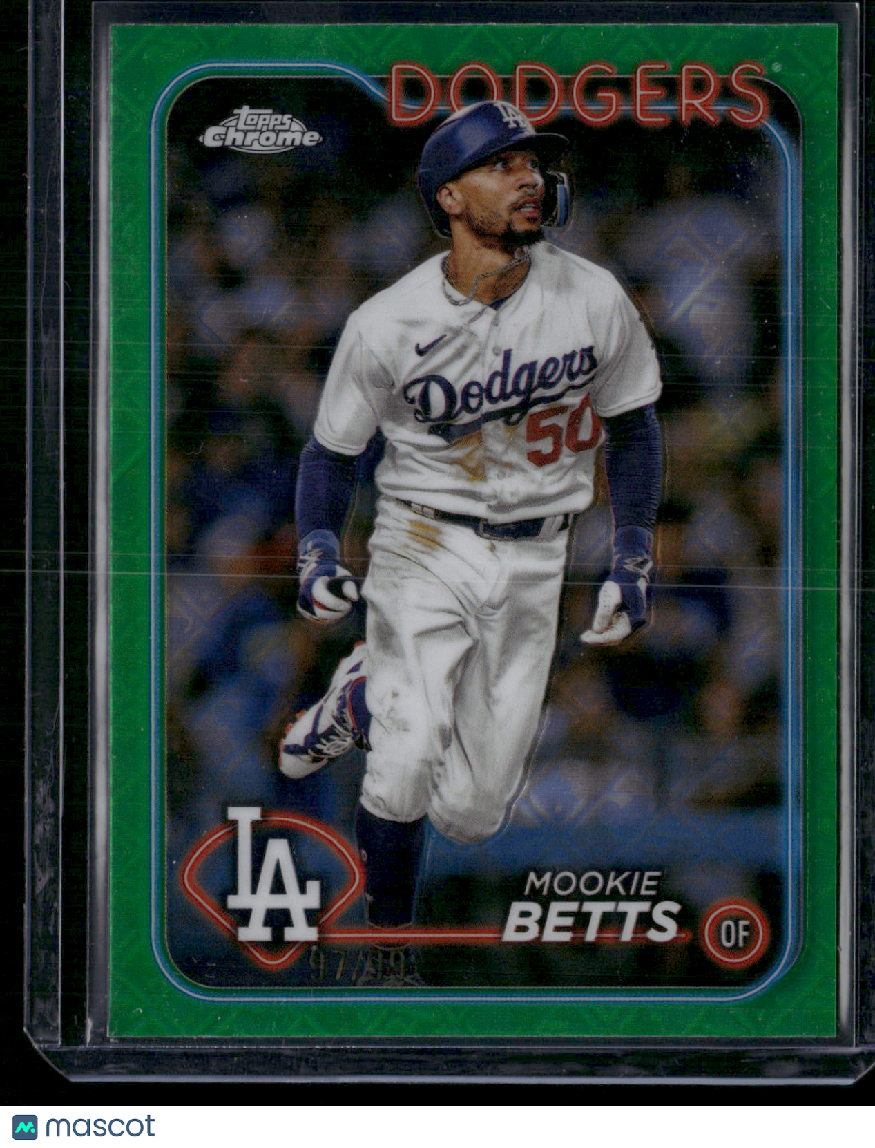 2024 Topps Chrome MOOKIE BETTS #296 LOGOFRACTOR 97/99