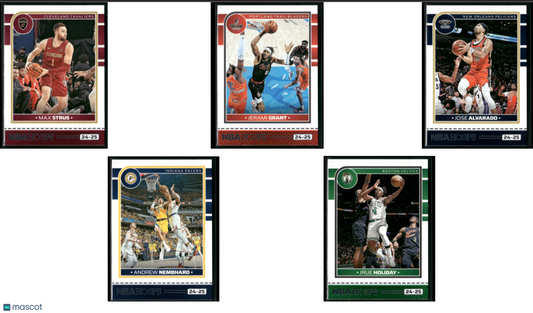 2024 NBA Hoops 5 ~ CARDLOT Max Strus/Jrue Holiday (NM)