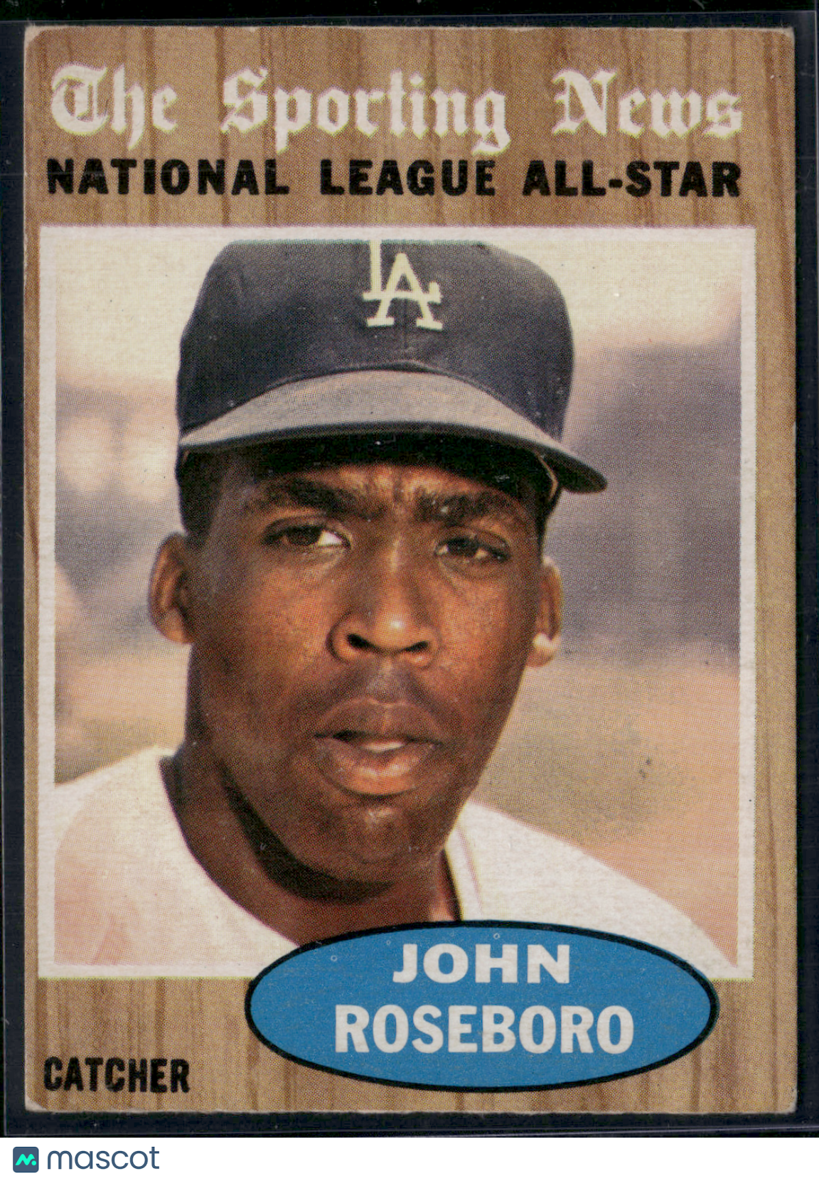 1962 Topps JOHN ROSEBORO #397 All Star (VG)