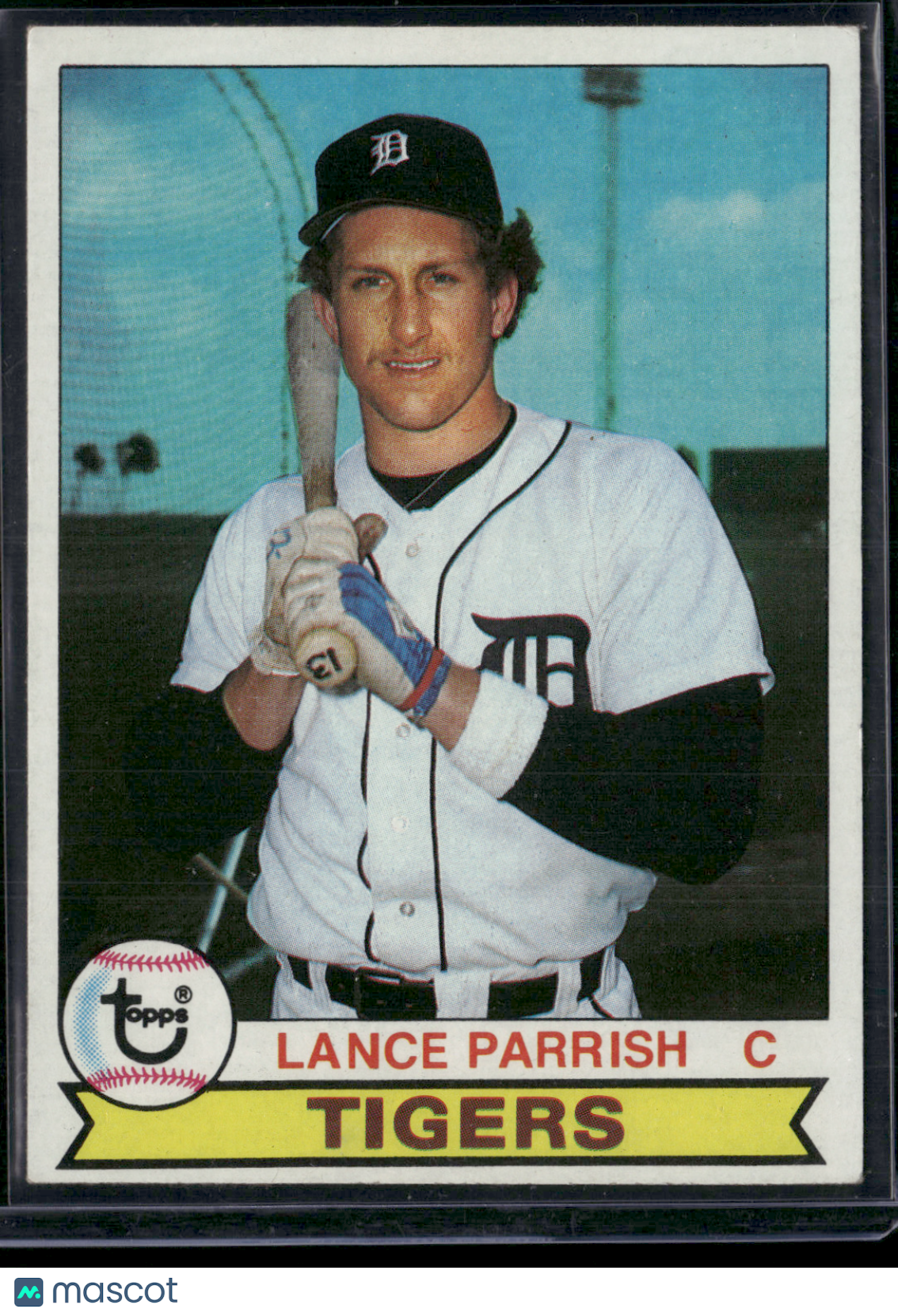1979 Topps LANCE PARRISH #469 Small stain on Back (EX)