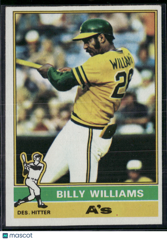 1976 Topps BILLY WILLIAMS #525 (EX-EX/MT)