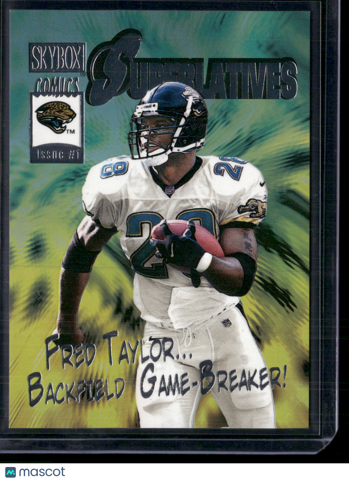 2000 Comics Fred Taylor #S4 Superlatives Refractor (NM)