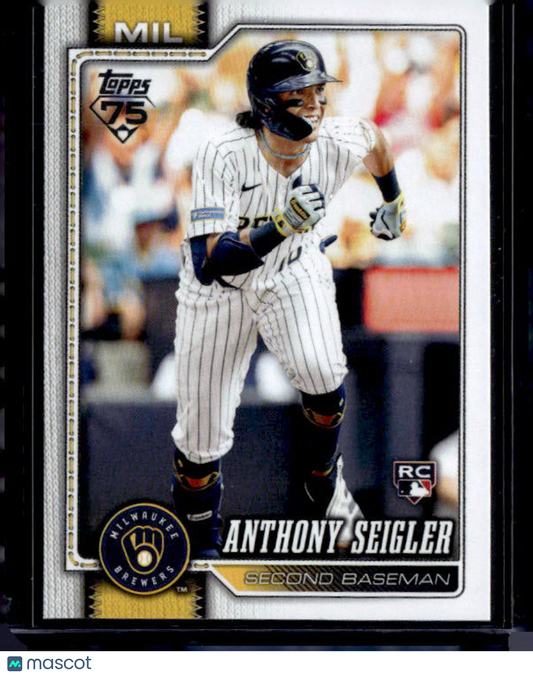 2026 Topps Series 1 ANTHONY SEIGLER #286 Rookie RC