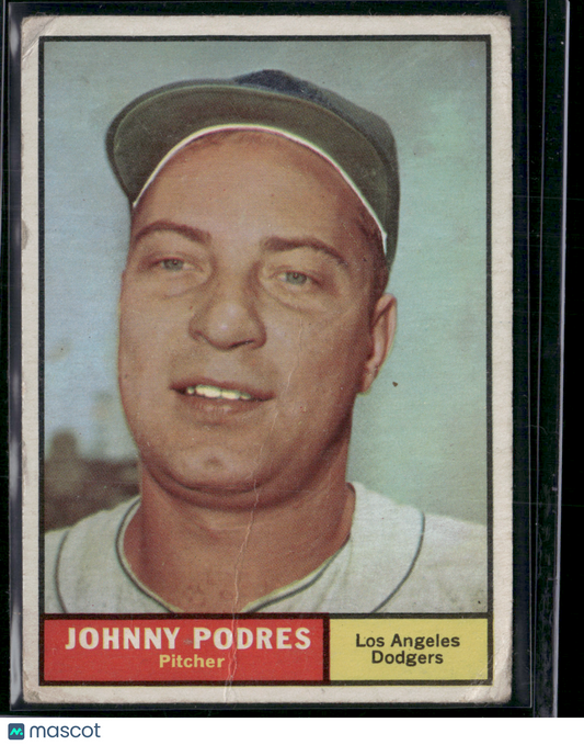 1961 Topps JOHNNY PODRES #109