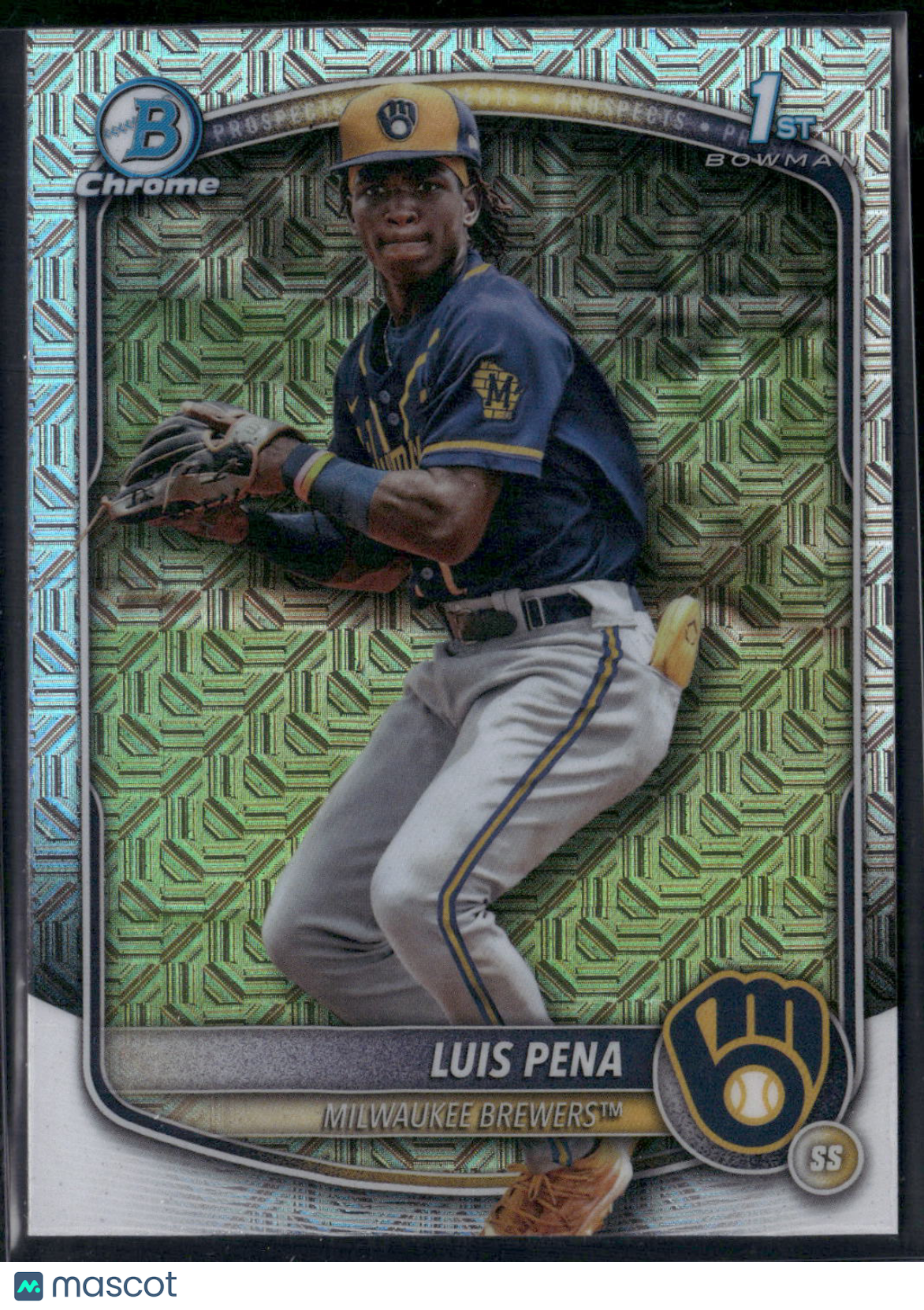 2025 Bowman LUIS PENA #BCP-38 Chrome Mojo 1st Bowman