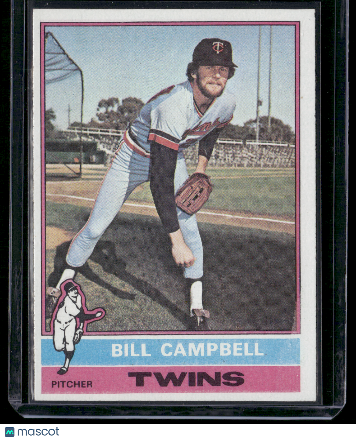 1976 Topps BILL CAMPBELL #288 (VG-EX)