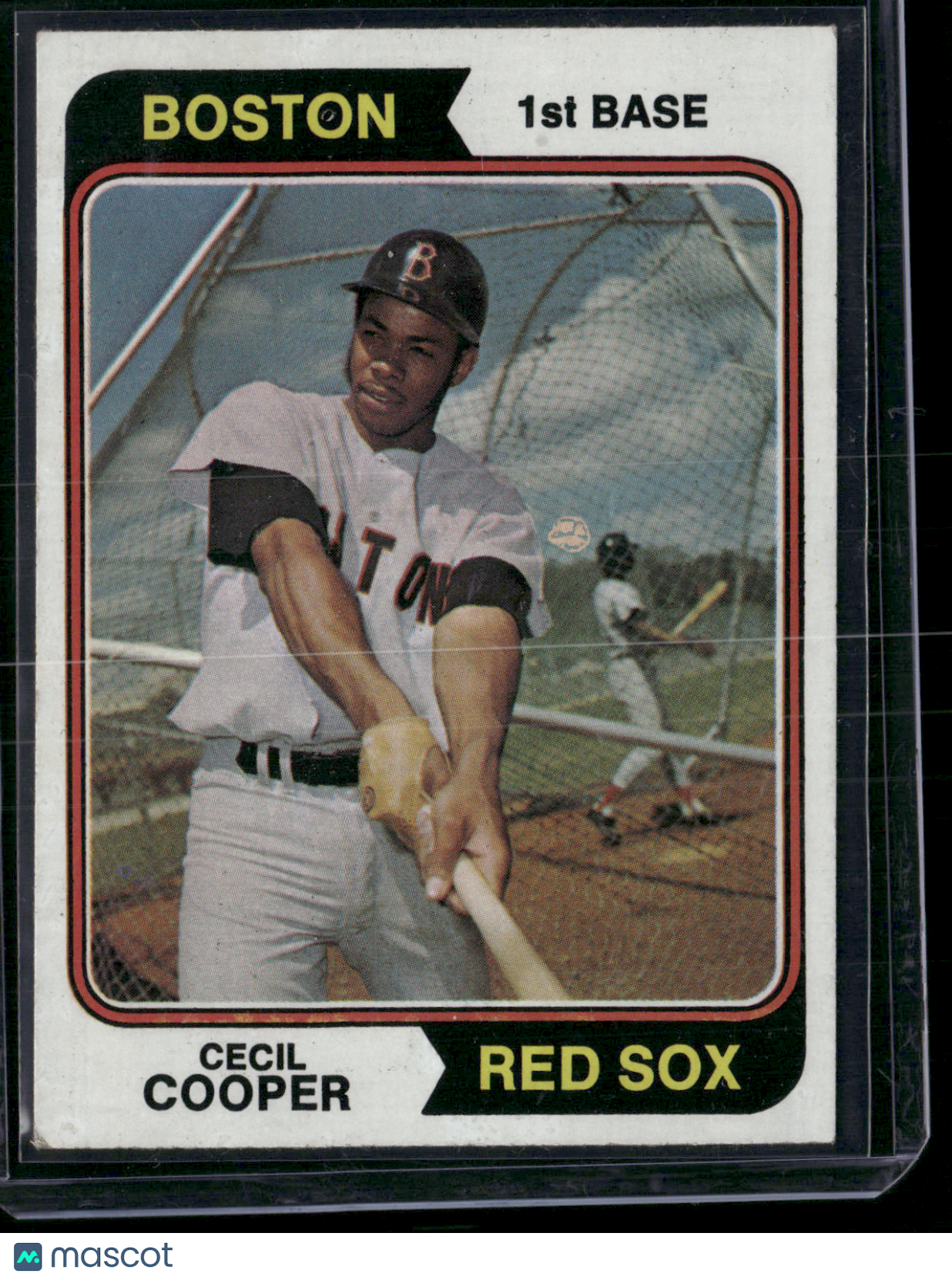 1974 Topps CECIL COOPER #523 (VG/EX-EX)