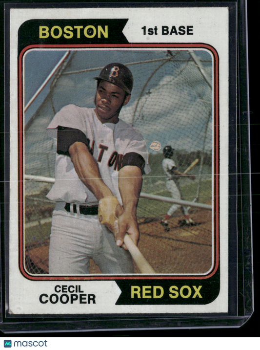 1974 Topps CECIL COOPER #523 (VG/EX-EX)