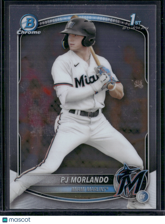 2025 Bowman PJ MORLANDO #BCP-91 1st Bowman CHROME