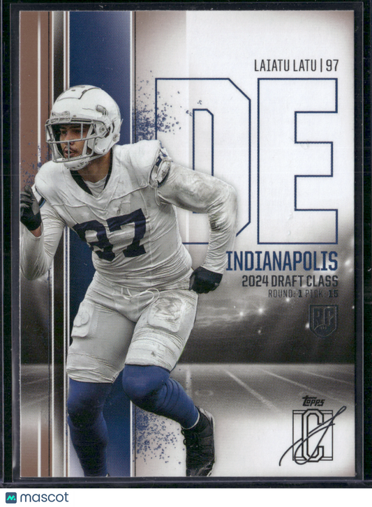 2024 Topps Signature Class LAIATU LATU #118 Rookie Card RC