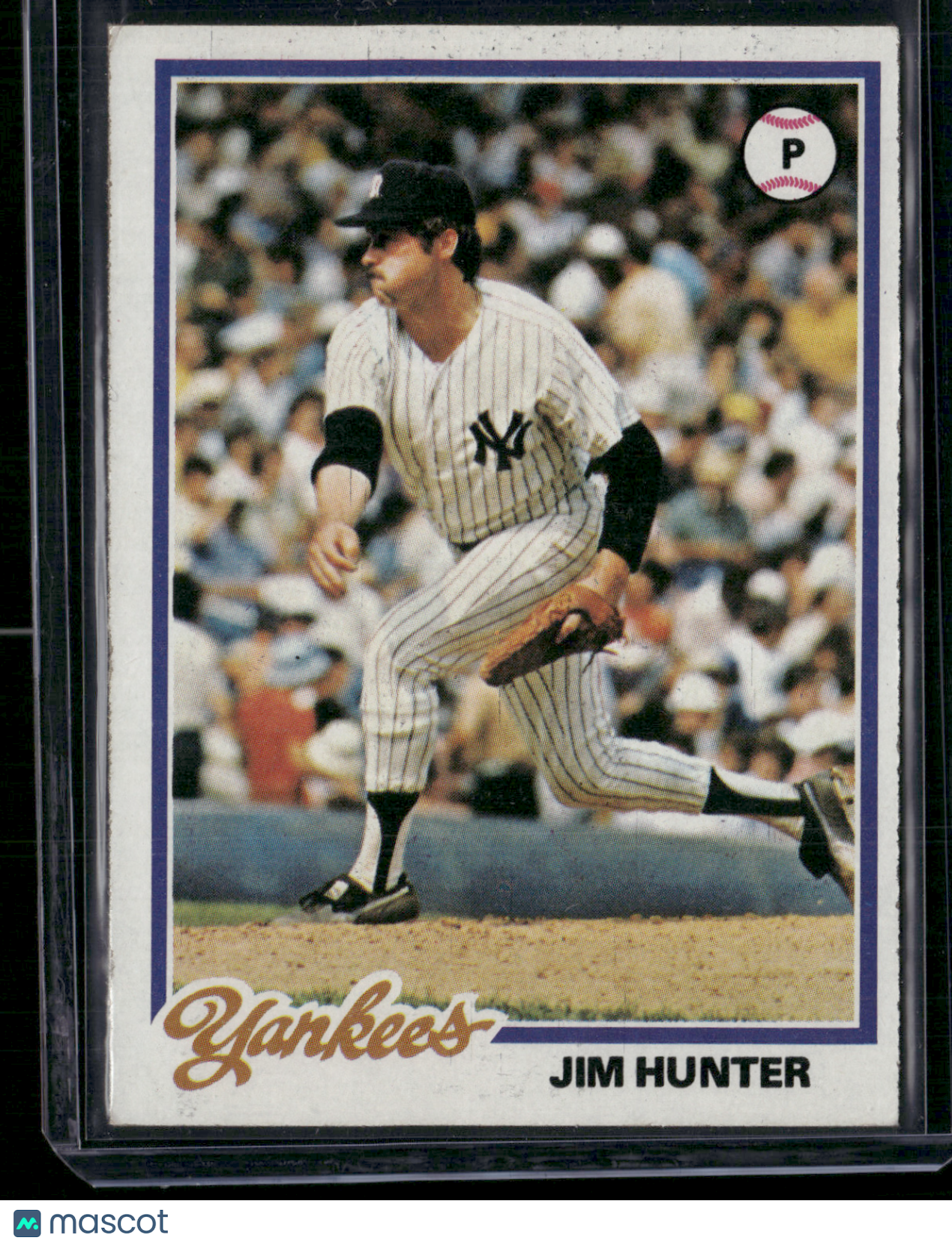 1978 Topps JIM "CATFISH" HUNTER #460 (EX-EX/MT)