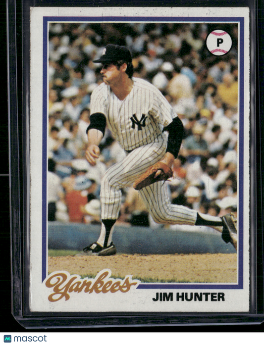 1978 Topps JIM "CATFISH" HUNTER #460 (EX-EX/MT)