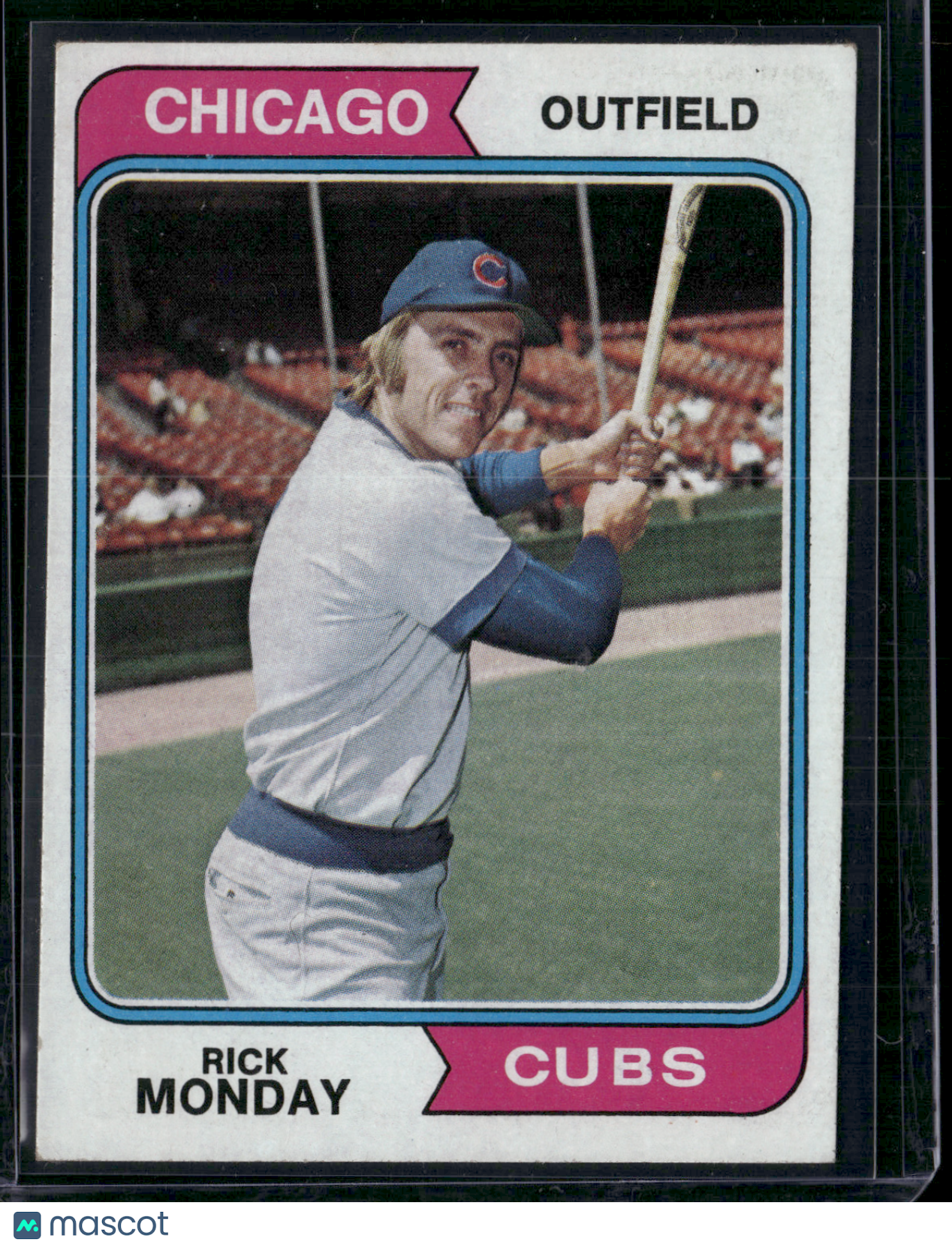 1974 Topps RICK MONDAY #295 (EX)