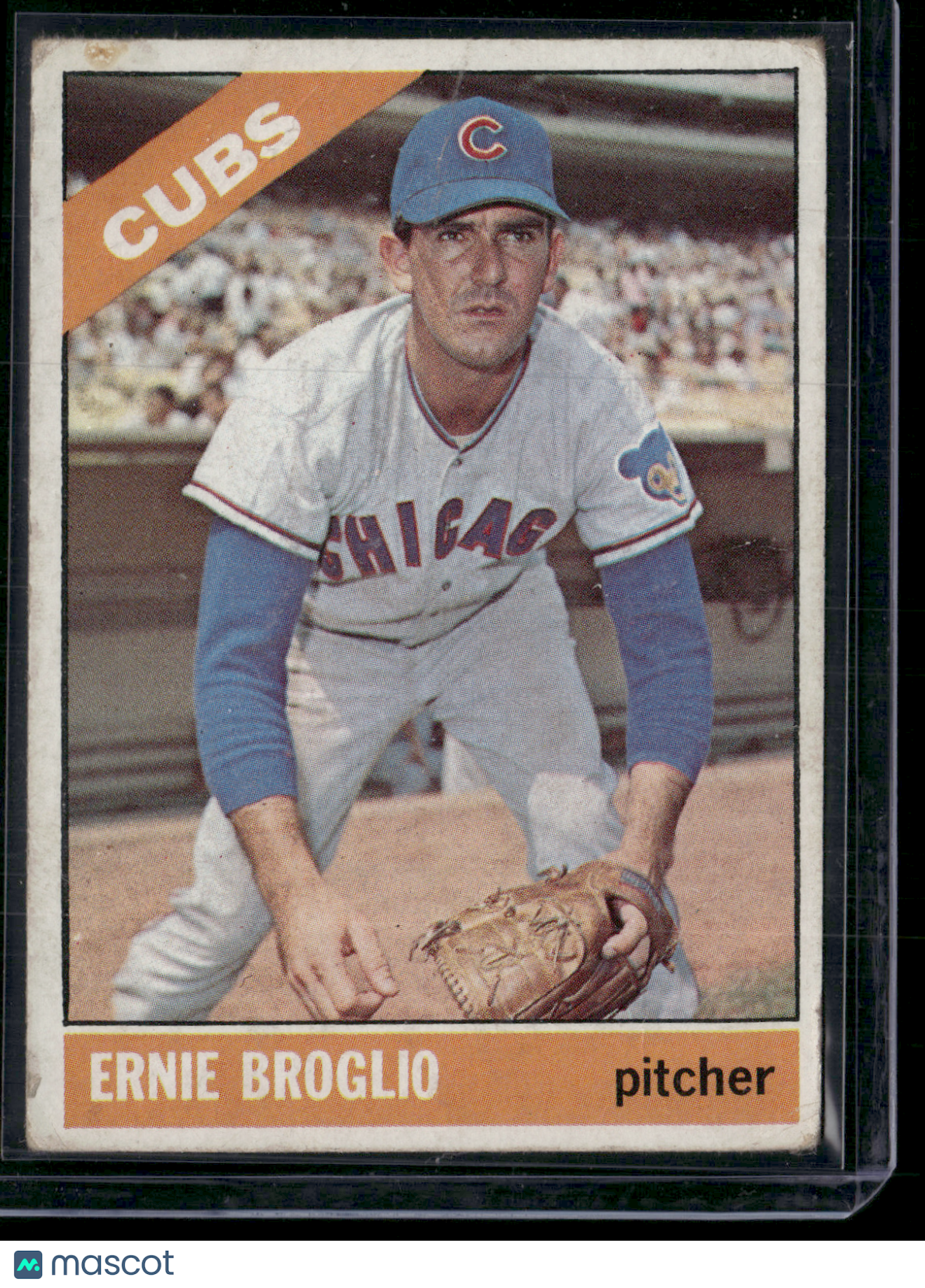 1966 Topps ERNIE BROGLIO #423 Wrinkles (VG)