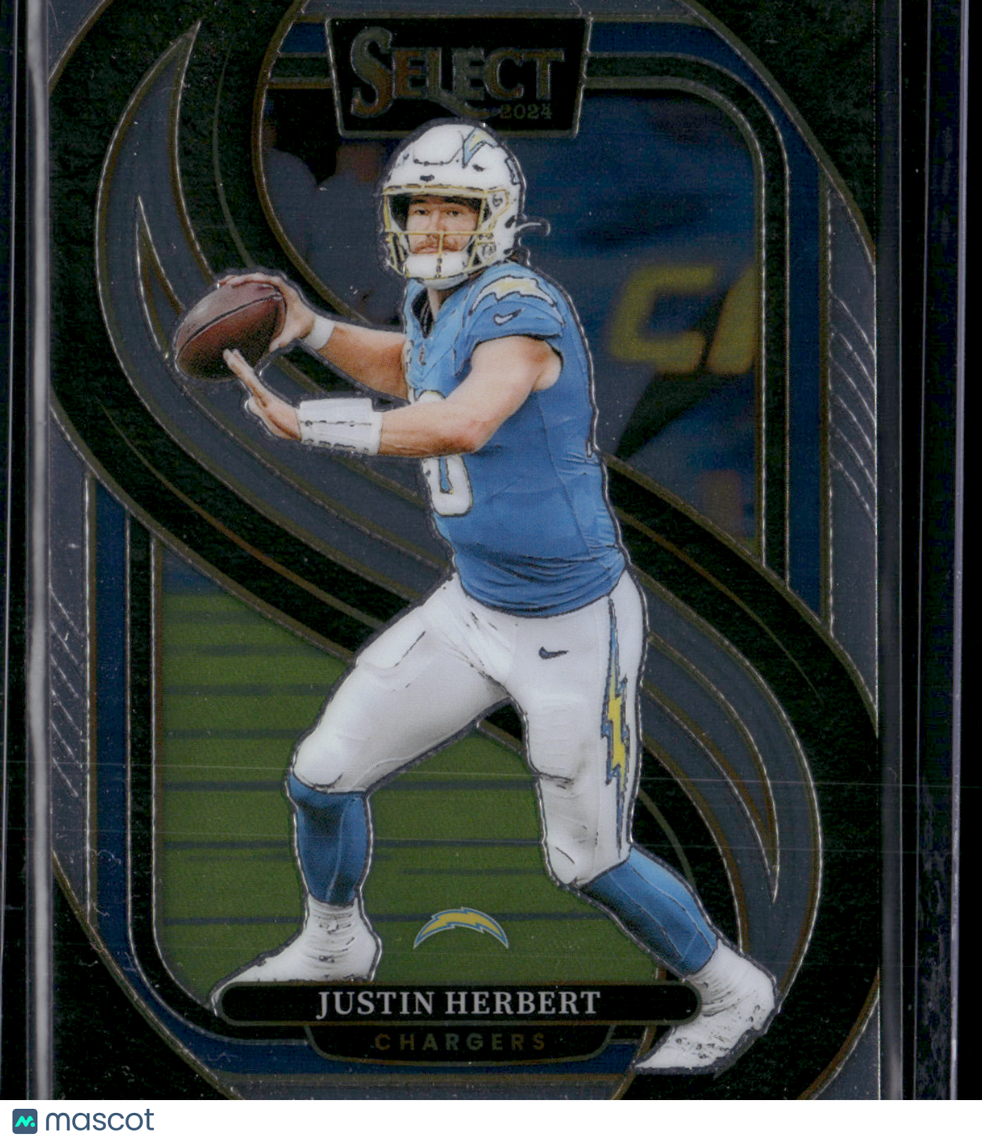 2024 Panini Select JUSTIN HERBERT #131 Premier Level