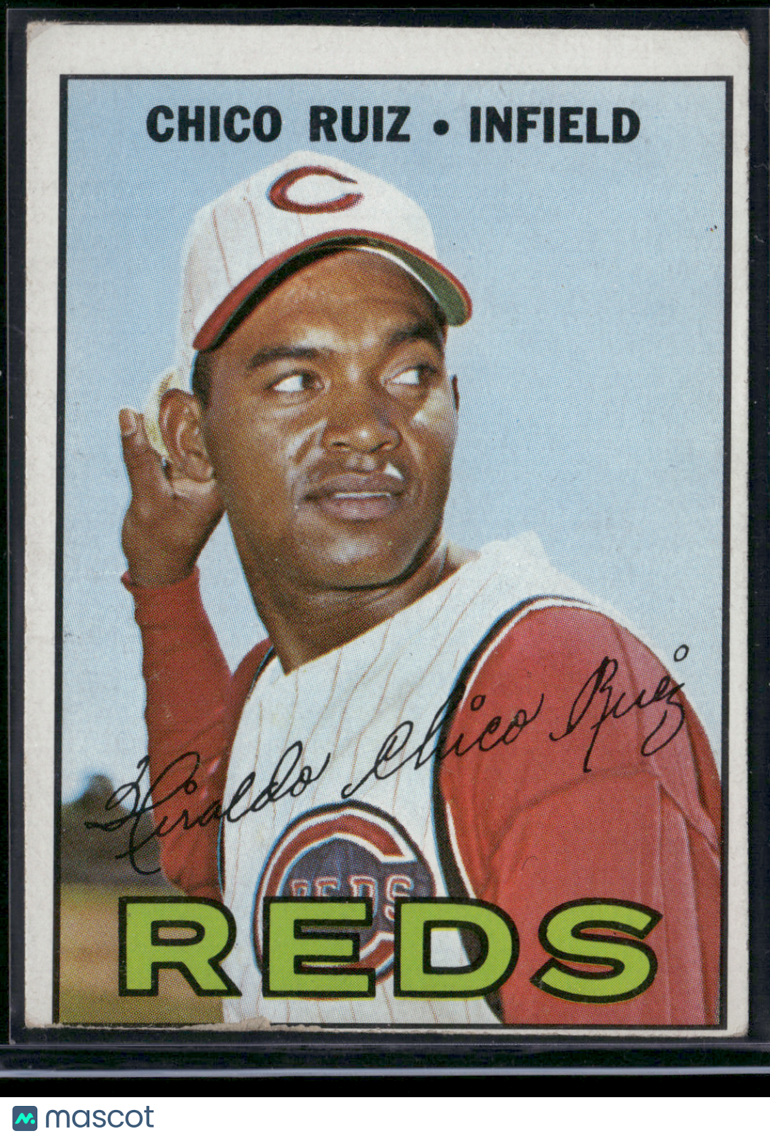 1967 Topps CHICO RUIZ #339 (Fair - Paper loss bottom front)