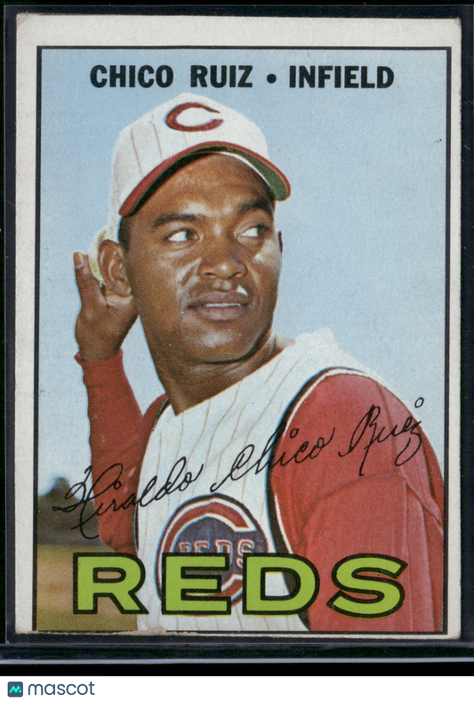 1967 Topps CHICO RUIZ #339 (Fair - Paper loss bottom front)