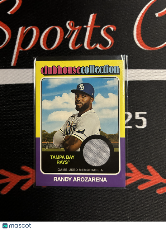2024 Heritage RANDY AROZARENA #CCR-RA Clubhouse Collection
