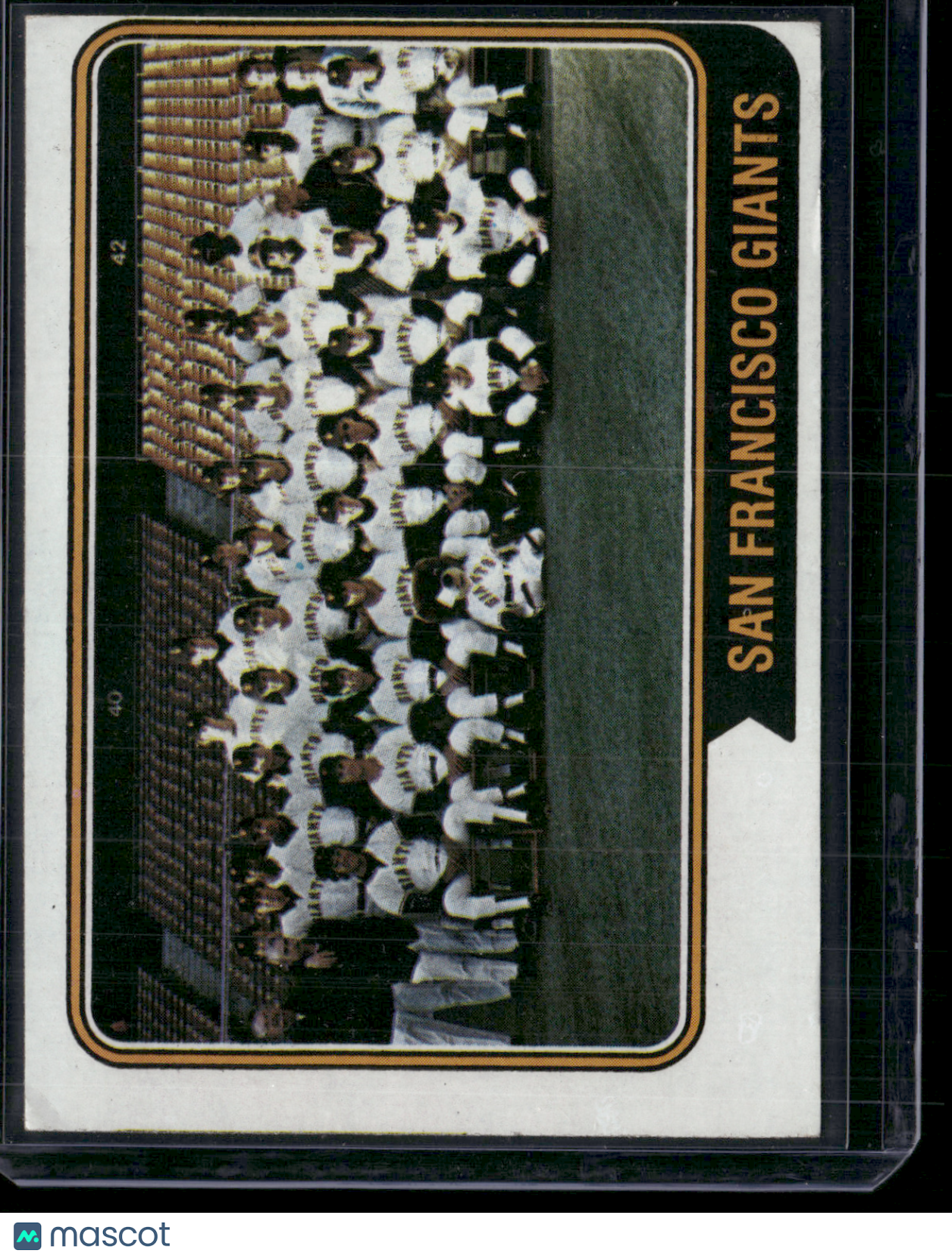 1974 Topps SAN FRANCISCO GIANTS #281 (VG-VG/EX)