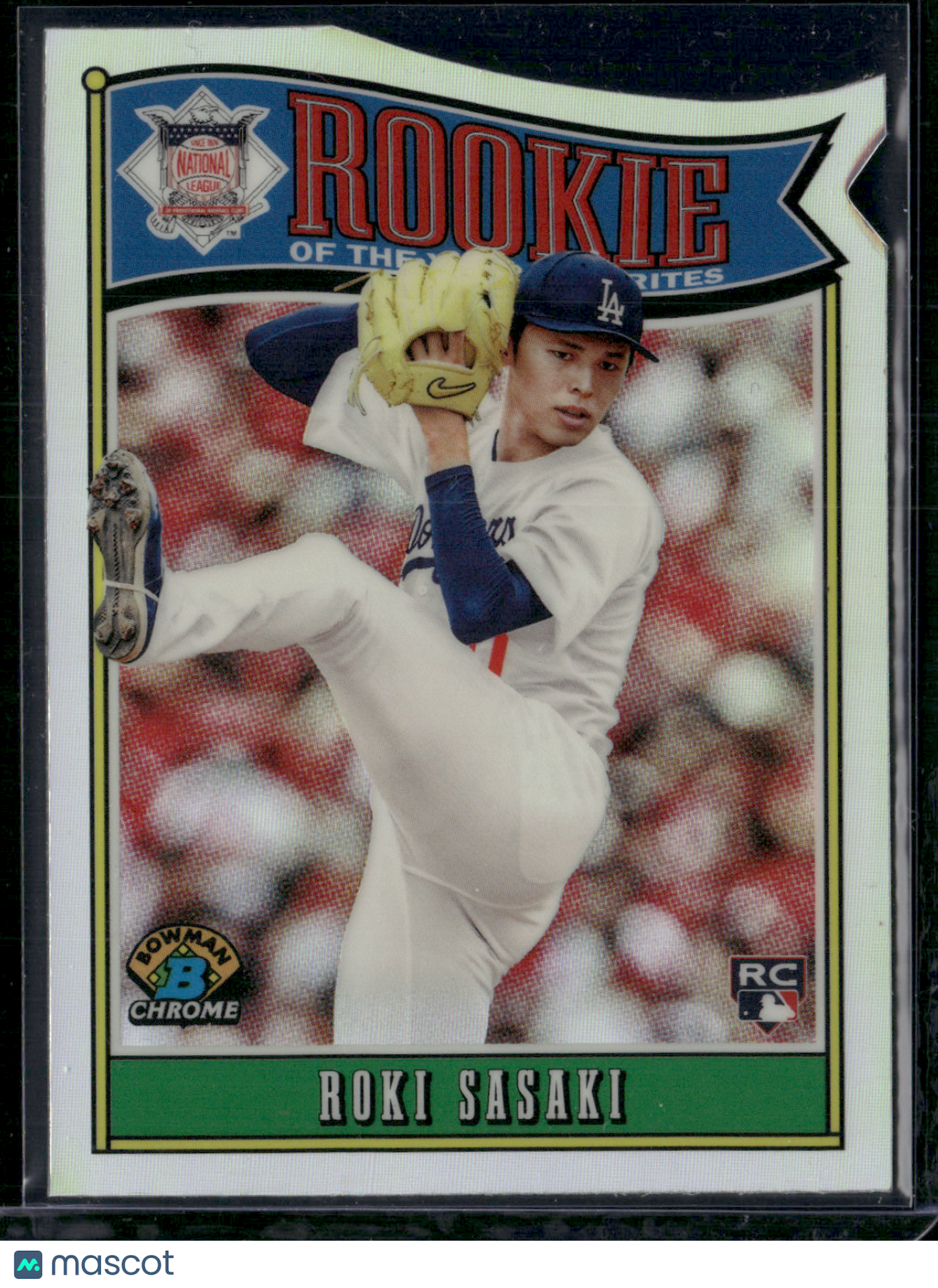 2025 Bowman ROKI SASAKI RC #ROY-10 Rookie Of The Year Favorite