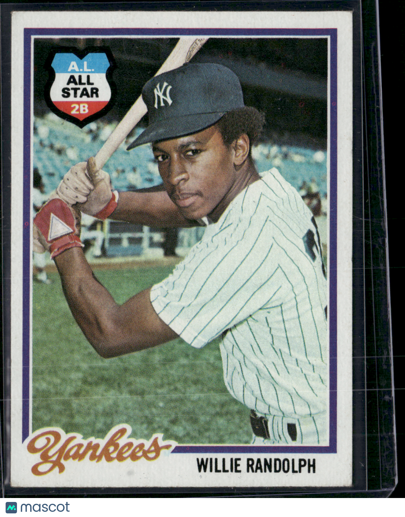 1978 Topps WILLIE RANDOLPH #620 (EX)