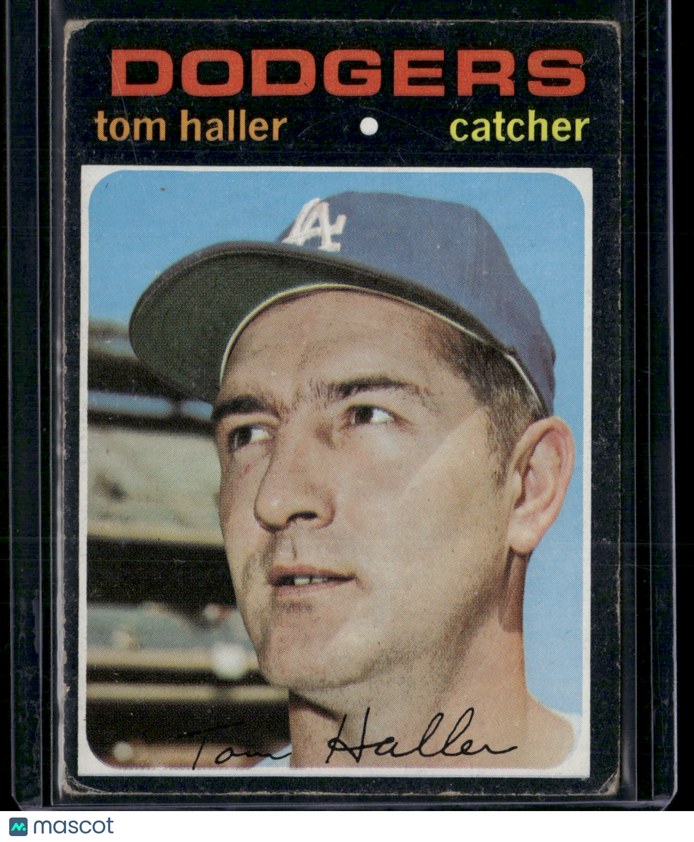 1971 Topps TOM HALLER #639