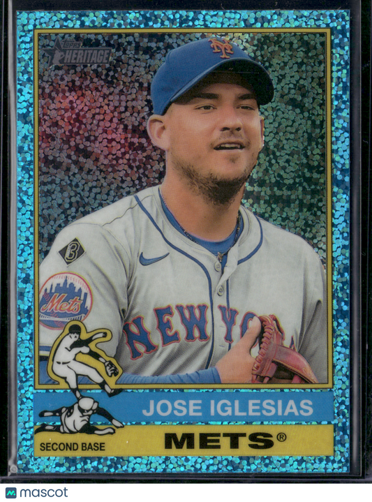 2025 Heritage JOSE IGLESIAS #108 Blue Sparkle (NM)