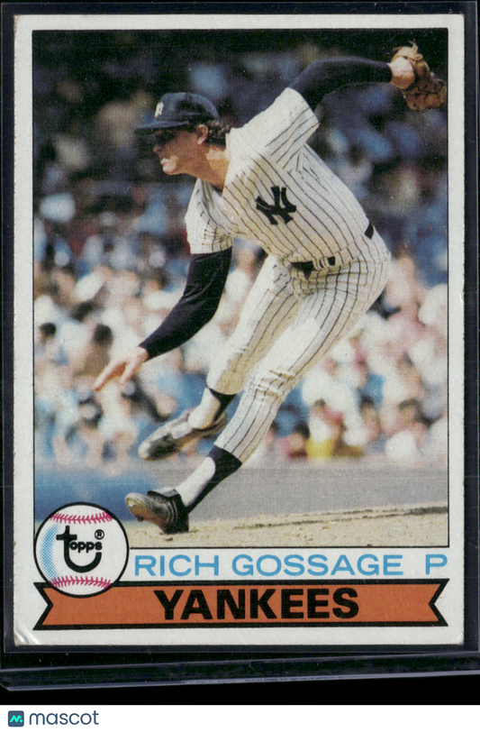 1979 Topps RICH GOSSAGE #225 Corner Crush (VG)