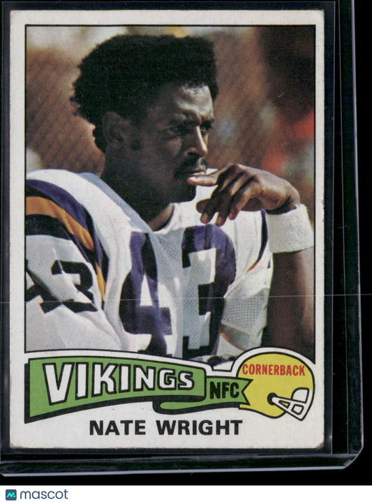 1975 Topps NATE WRIGHT #130 (VG)