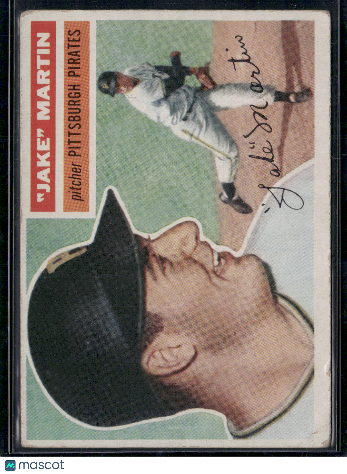 1956 Topps JAKE MARTIN #129