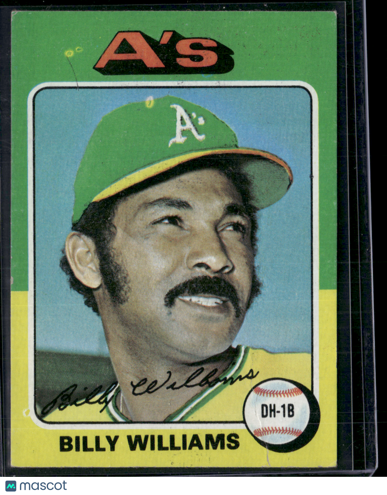 1975 Topps BILLY WILLIAMS #545 Light Wrinkle (VG)