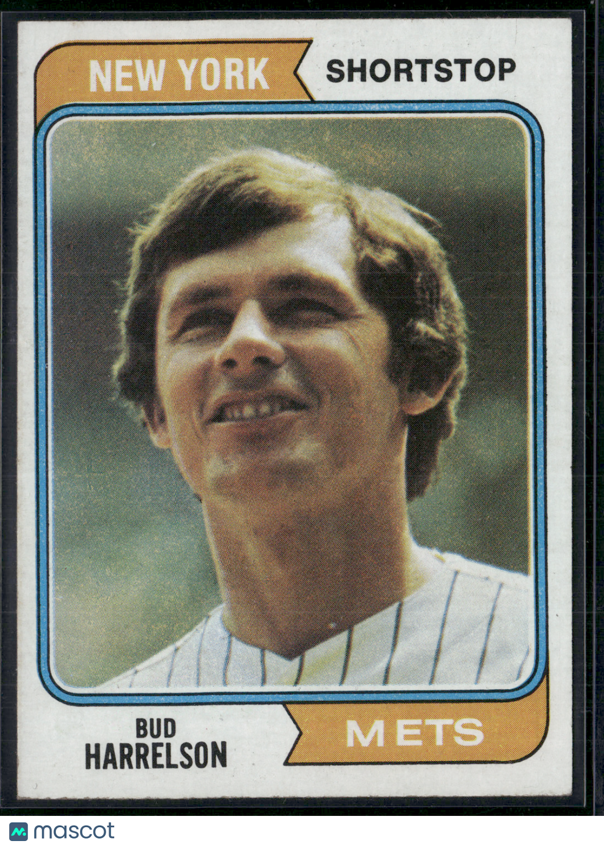 1974 Topps BUD HARRELSON #380 (EX-EX/MT)