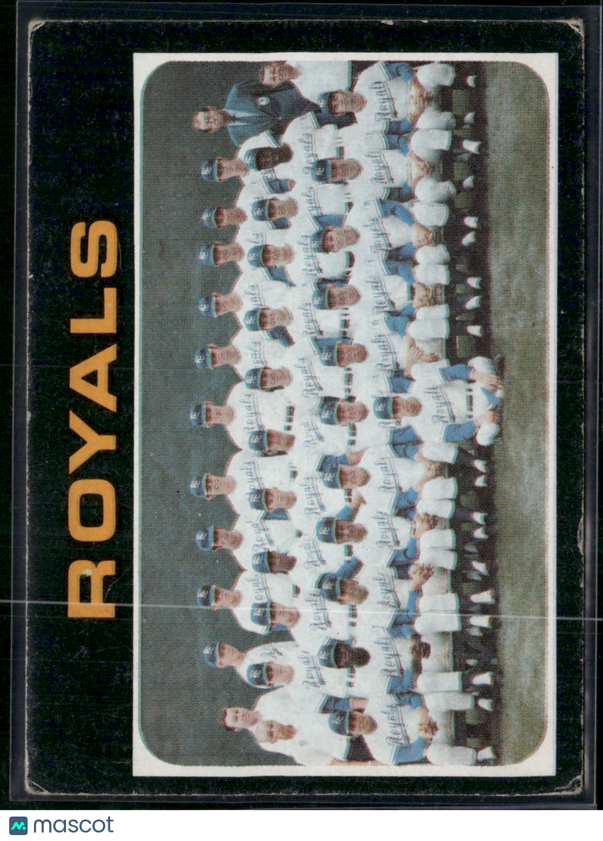 1971 Topps KANSAS CITY ROYALS #742 (VG)