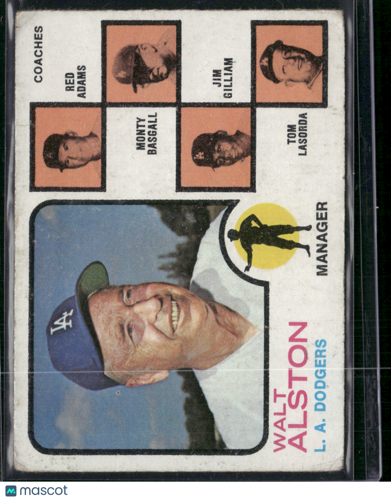 1973 Topps WALT ALSTON #569 (VG)