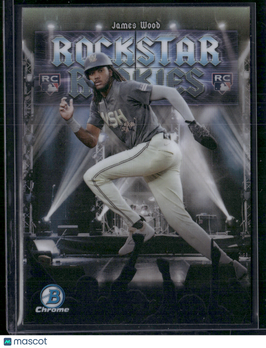 2025 Bowman JAMES WOOD RC #RR-11 Rockstar Rookies