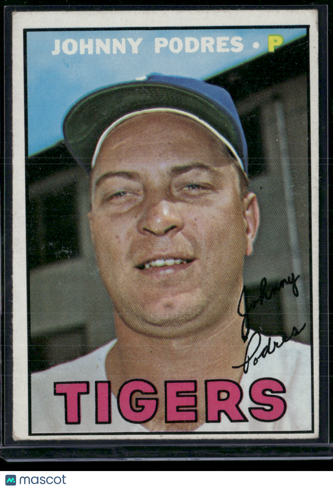 1967 Topps JOHNNY PODRES #284 (VG/EX-EX)