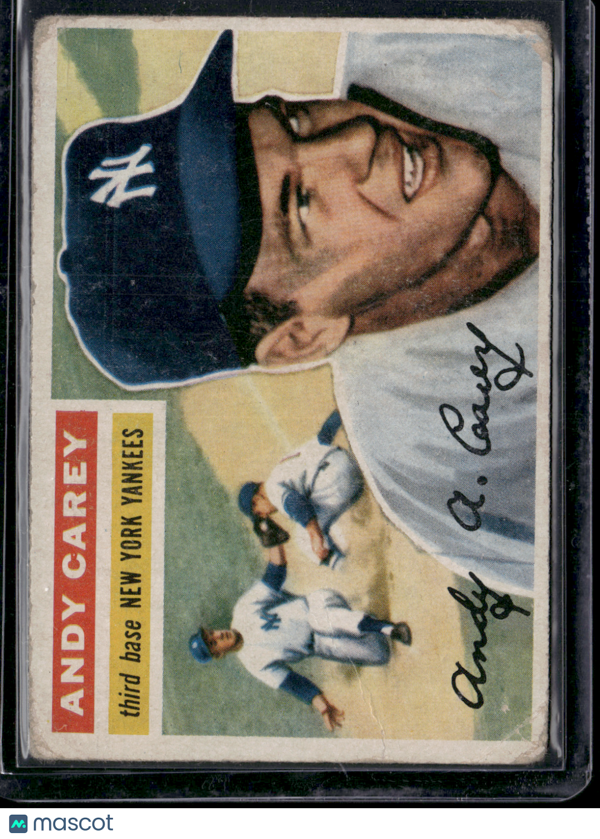 1956 Topps ANDY CAREY #12