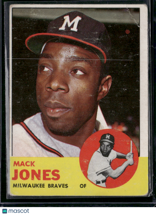 1963 Topps MACK JONES #137