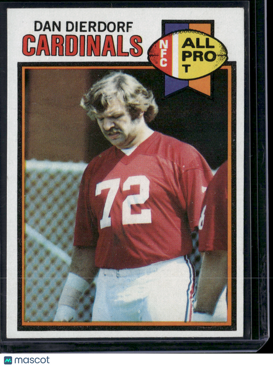 1979 Topps DAN DIERDORF #172 (VG-EX)