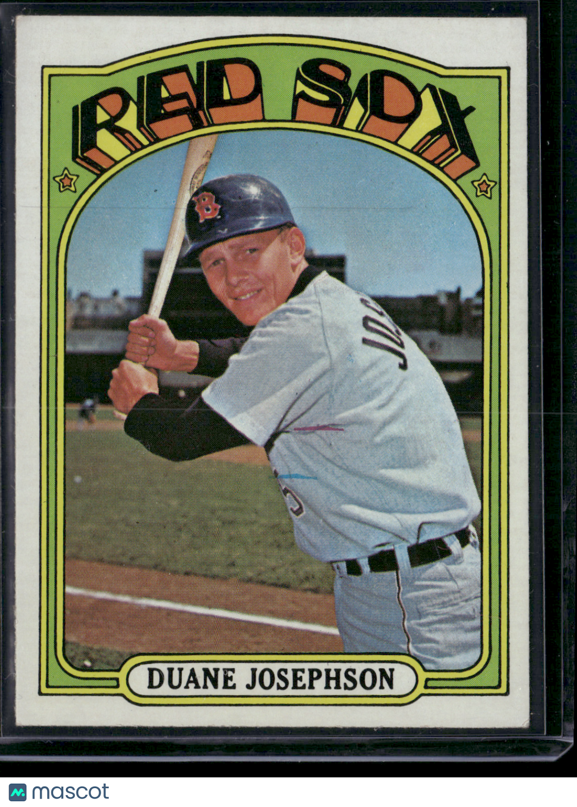 1972 Topps DUANE JOSEPHSON #543 (Fair - Ink on front)