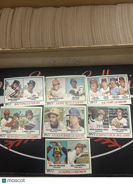 1978 Topps NEAR COMPLETE SET 628/726 (EX-EX/MT)