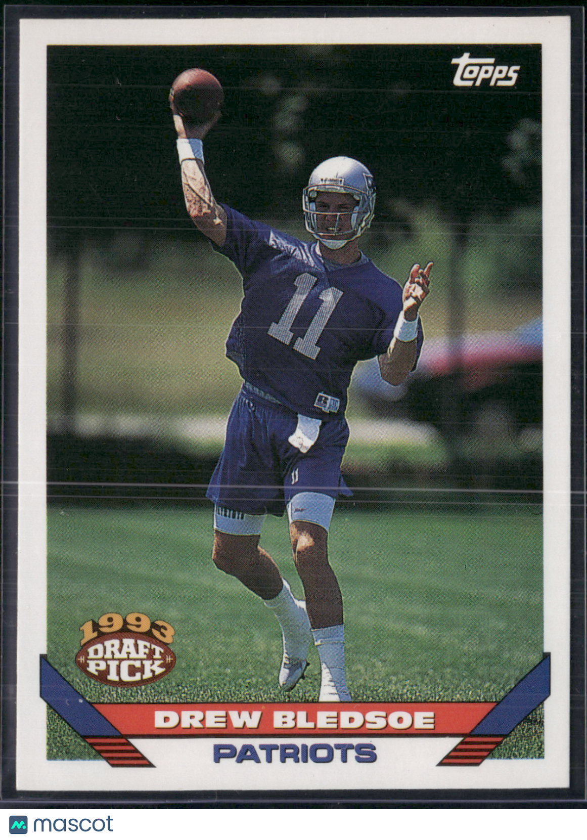 1993 Topps DREW BLEDSOE #130 Rookie RC (NM)