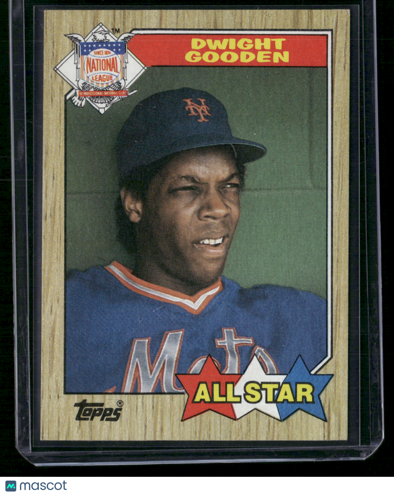 1987 Topps DWIGHT GOODEN #603 All Star (EX/MT)
