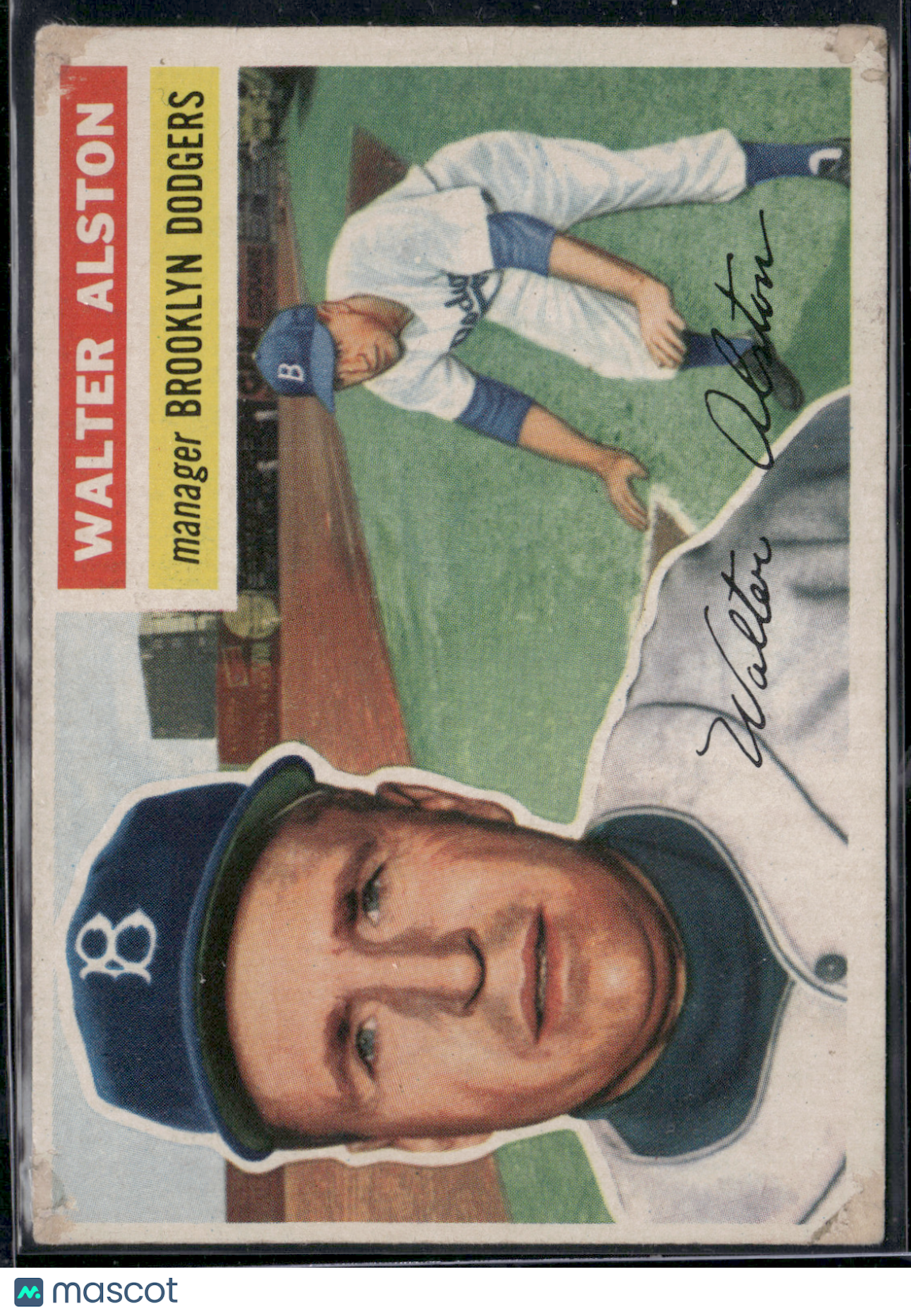 1956 Topps WALTER ALSTON #8