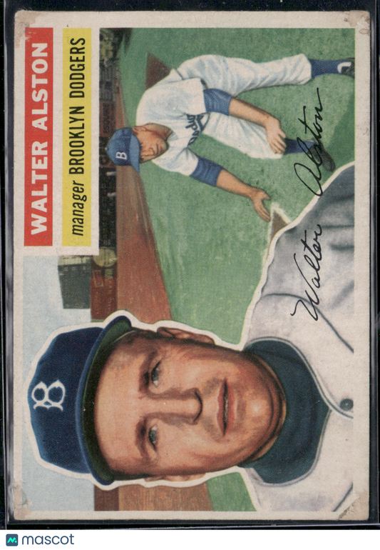 1956 Topps WALTER ALSTON #8