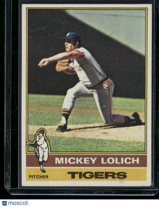 1976 Topps MICKEY LOLICH #385 (VG-EX)