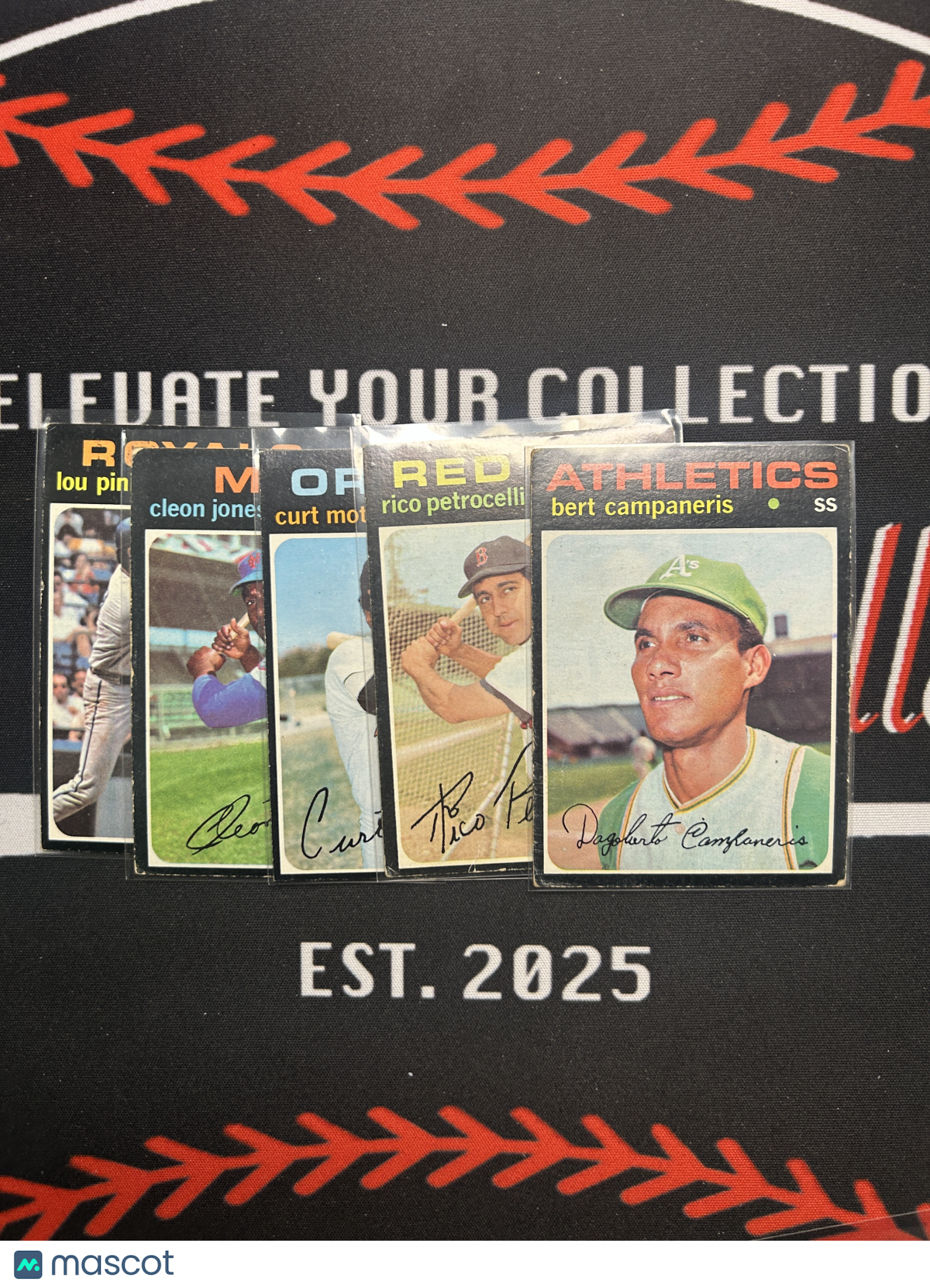 1971 Topps - 5 CARDLOT (VG)